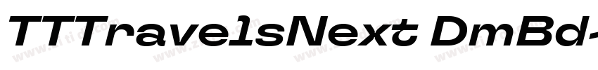 TTTravelsNext DmBd字体转换